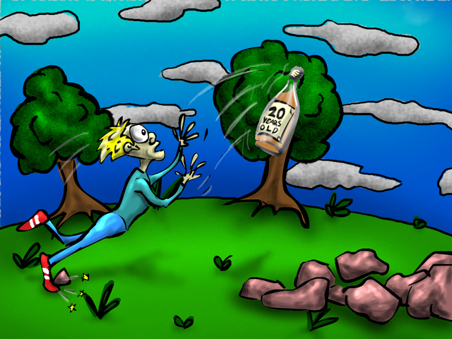 Whiskey on the rocks by Jabus