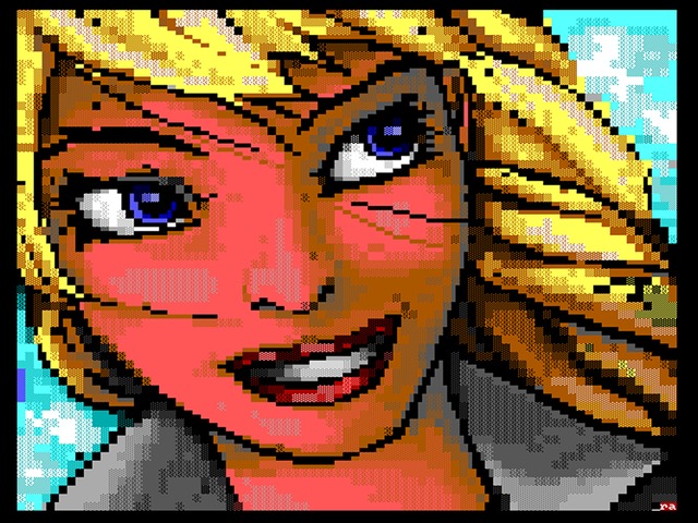 Ansi Blondie by Reanimator / ICE