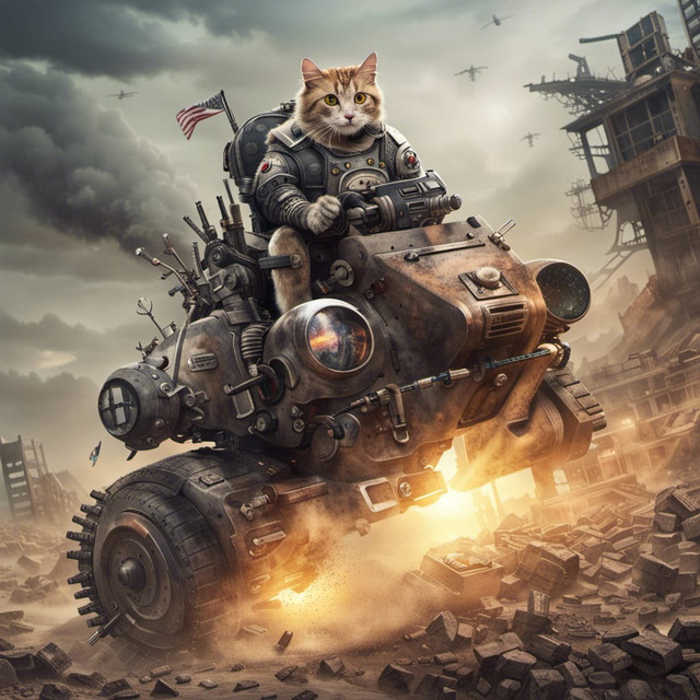Cat warrior by Dazzler Cat warrior by Dazzler