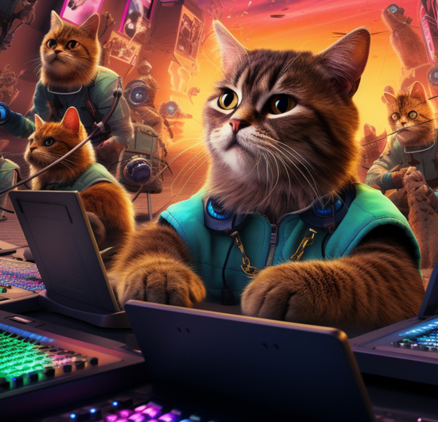 Felinessembly by Random